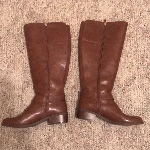 tommy hilfiger wide calf riding boots